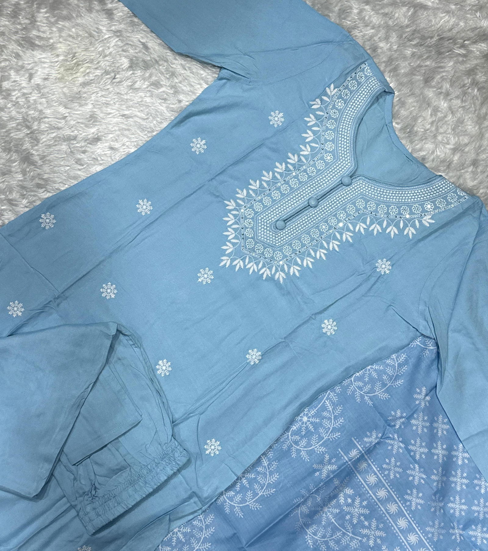 Keshav Viscose Embroidery Kurti With Bottom Dupatta Wholesale Market In Surat